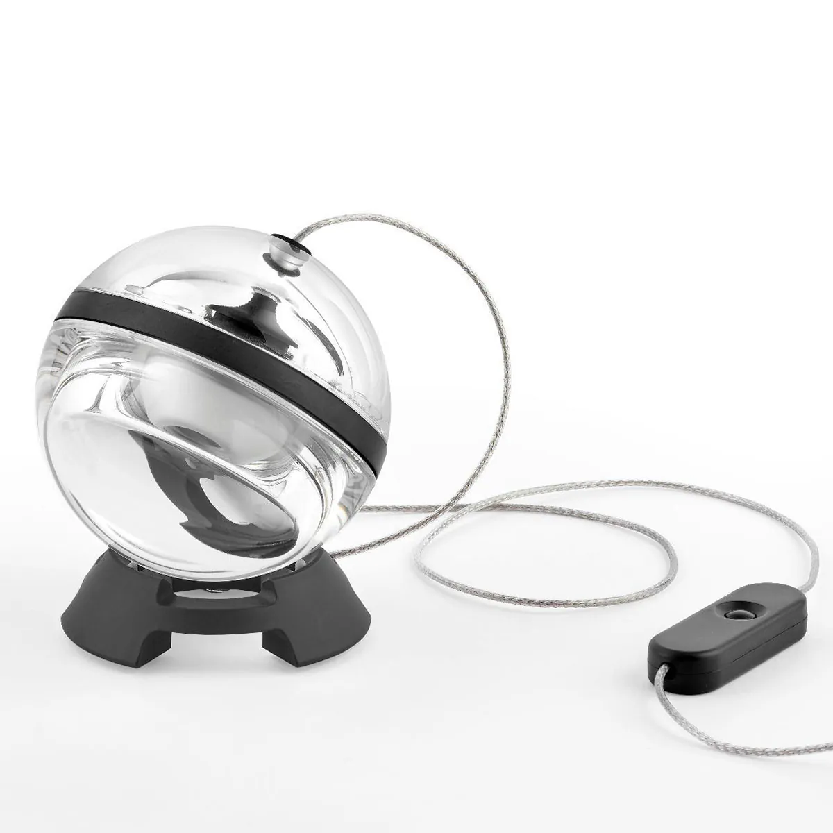 Limbus Eye Body Tischleuchte, Ø: 12 cm, Schwarz eloxiert, Extra-Warmweiß 2700K