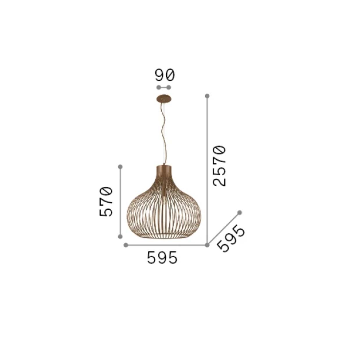 Onion SP1 Pendelleuchte, Ø: 59,5 cm