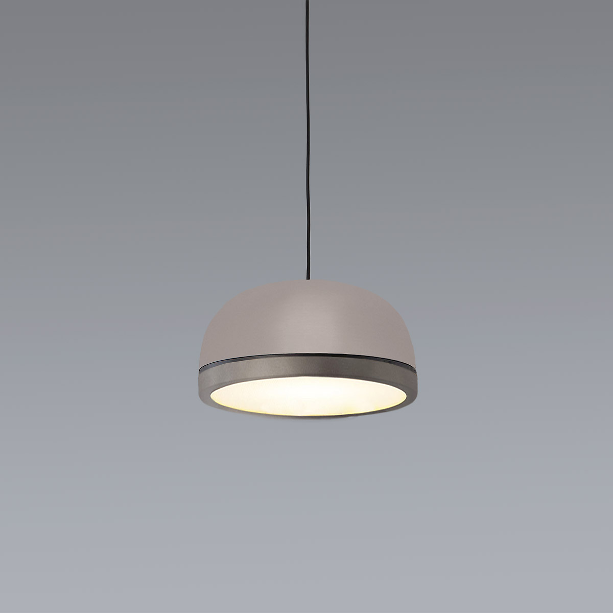 TOOY_Molly_556_22_Sandgrau_Zinn TOOY Molly 556.22 Pendelleuchte Ø: 20 cm Sandgrau Zinn