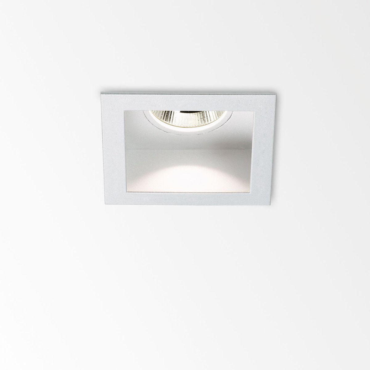 CARREE X LED 93033-65 S1 IP65 Einbaustrahler, B: 9 cm, L: 9 cm, Weiß, Warmweiß 3000K