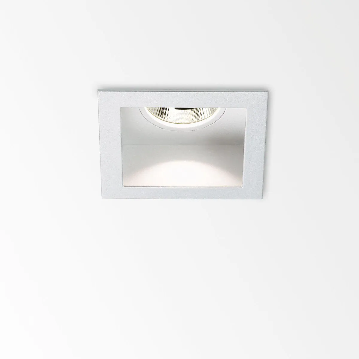 CARREE X LED 93033-65 S1 IP65 Einbaustrahler, B: 9 cm, L: 9 cm, Weiß, Warmweiß 3000K