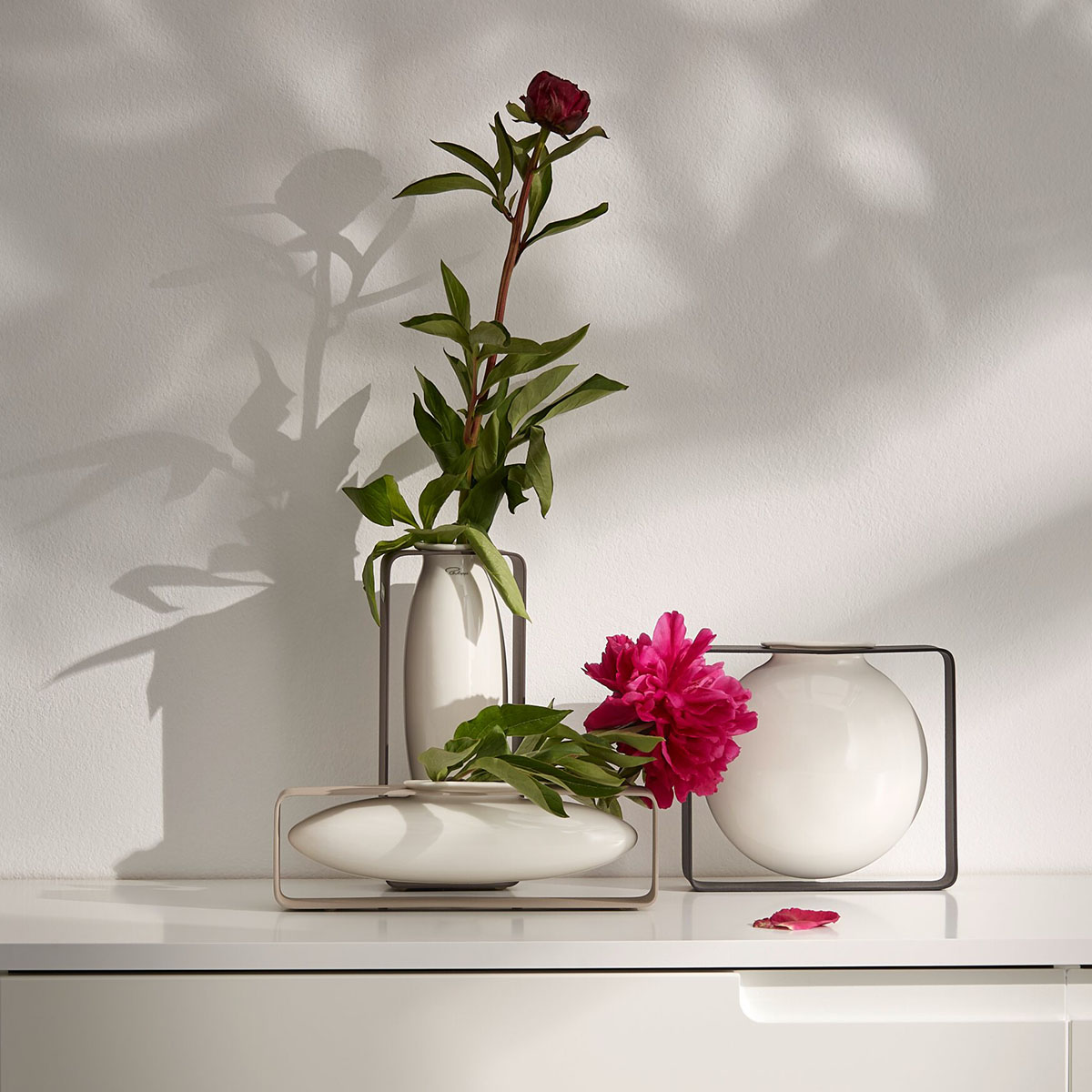 Float Vase hoch Float Vase quer