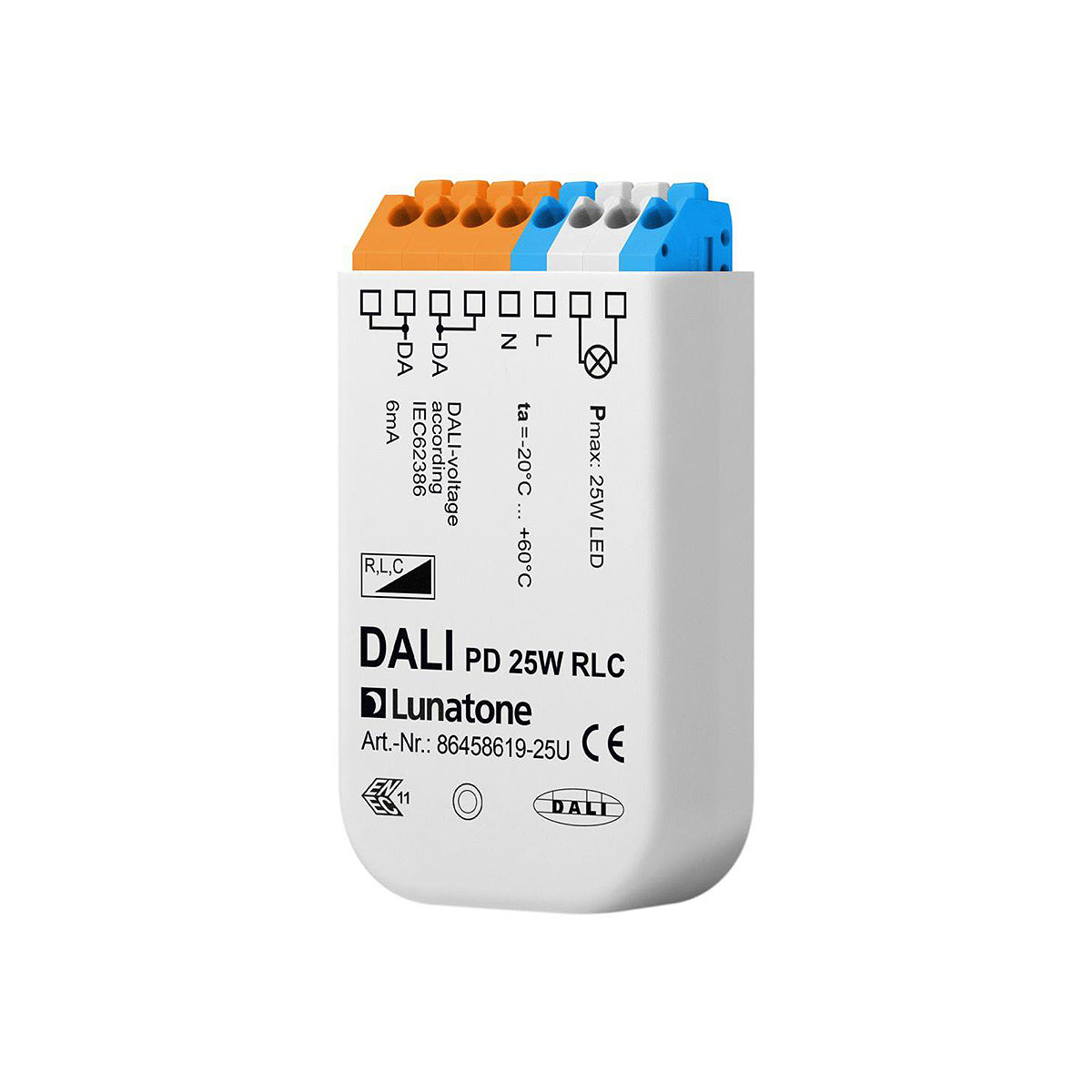 86458619-25U, DALI Universaldimmer, DALI PD 25W RLC