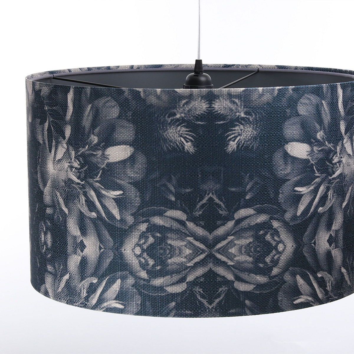 Pendelleuchte Portland Muster, Grau,  Ø: 40 cm