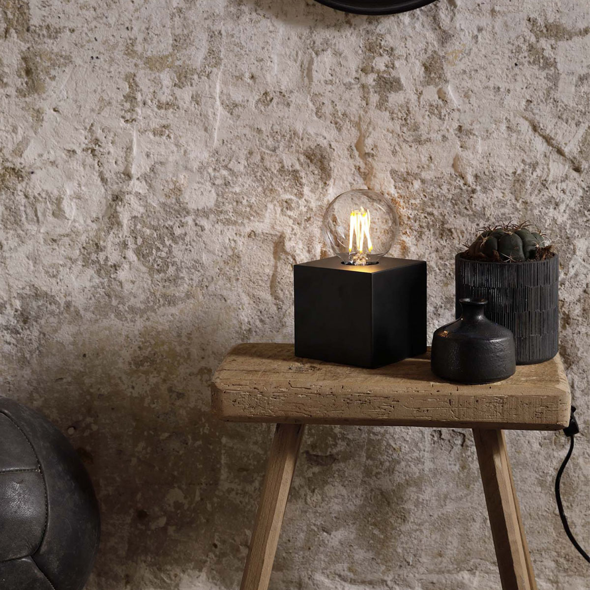 Globe LED Filament Lampe G80 4W E27 clear dimmbar