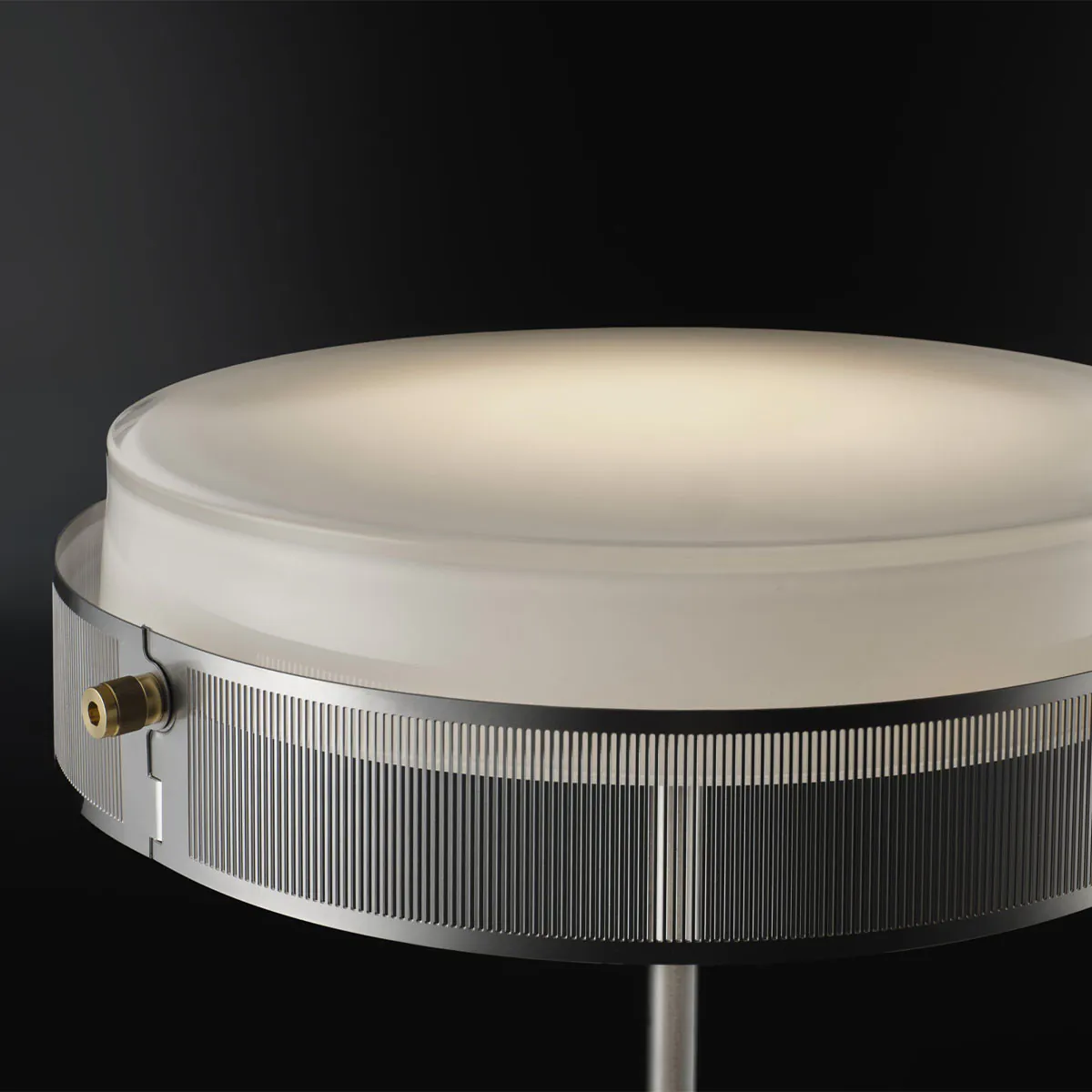 Anima Tischleuchte, H: 45 cm, Gunmetal, Extra-Warmweiß 2700K