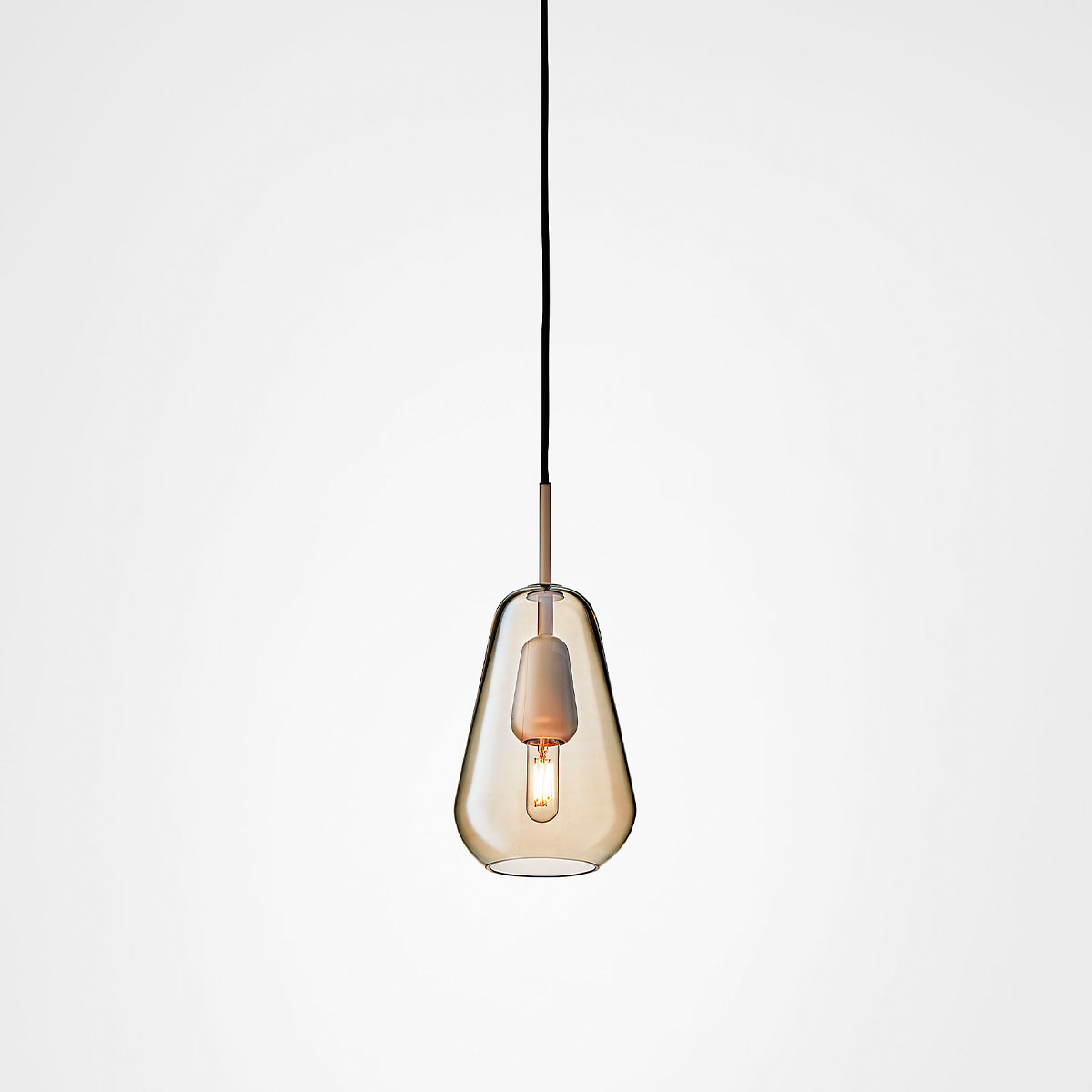 Anoli 1 Small Pendelleuchte, Ø: 16 cm, Gold transparent Anoli 1 Small Pendelleuchte, Ø: 16 cm, Gold transparent