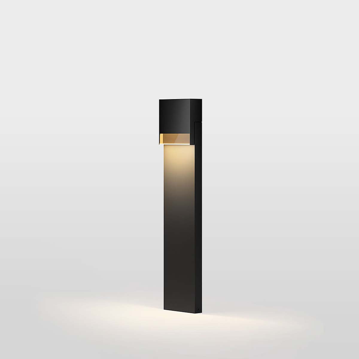 li.4 Pollerleuchte, H: 70 cm, Deep Black