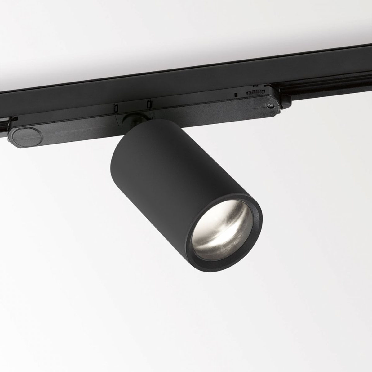 DeltaLight SPY FOCUS MP 927 ADM DIM5 Schienenstrahler, Ø: 6,2 cm SPY FOCUS MP 927 ADM DIM5 Schienenstrahler, Ø: 6,2 cm, Schwarz, Warmweiß 3000K, DALI – Ambiente Beleuchtung, dimmbar für Wohnzimmer, Abstrahlwinkel 12° - 45°