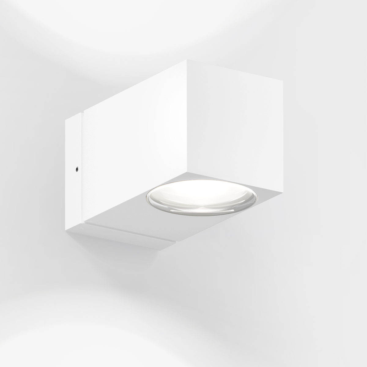 IP44.de como Wandleuchte, H: 7,9 cm, B: 6,8 cm Pure White