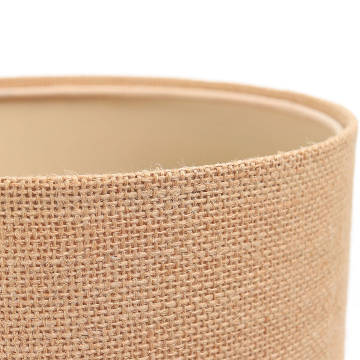 Tischleuchte Ø: 20 cm, H: 34 cm, Beige, Schwarz