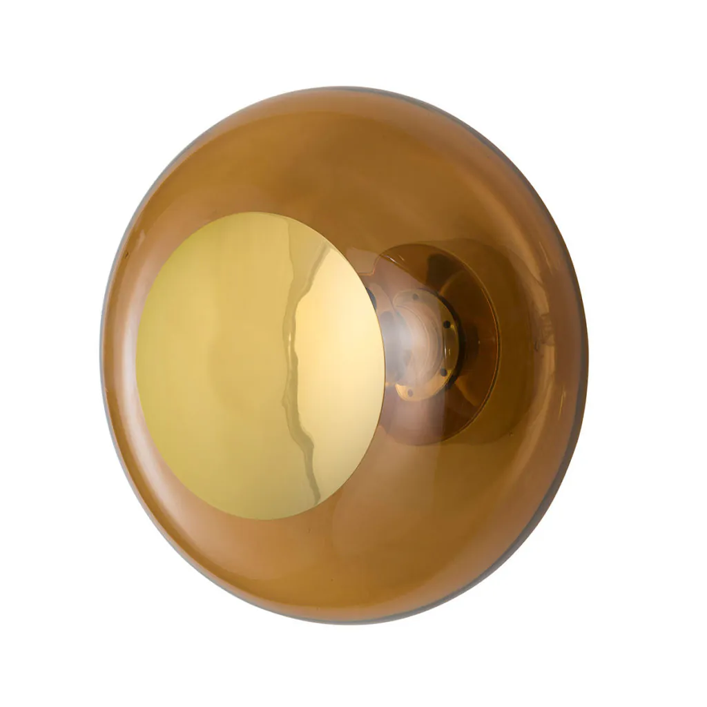 Horizon Wand-/ Deckenleuchte M Ø 29 cm, Toast, Gold