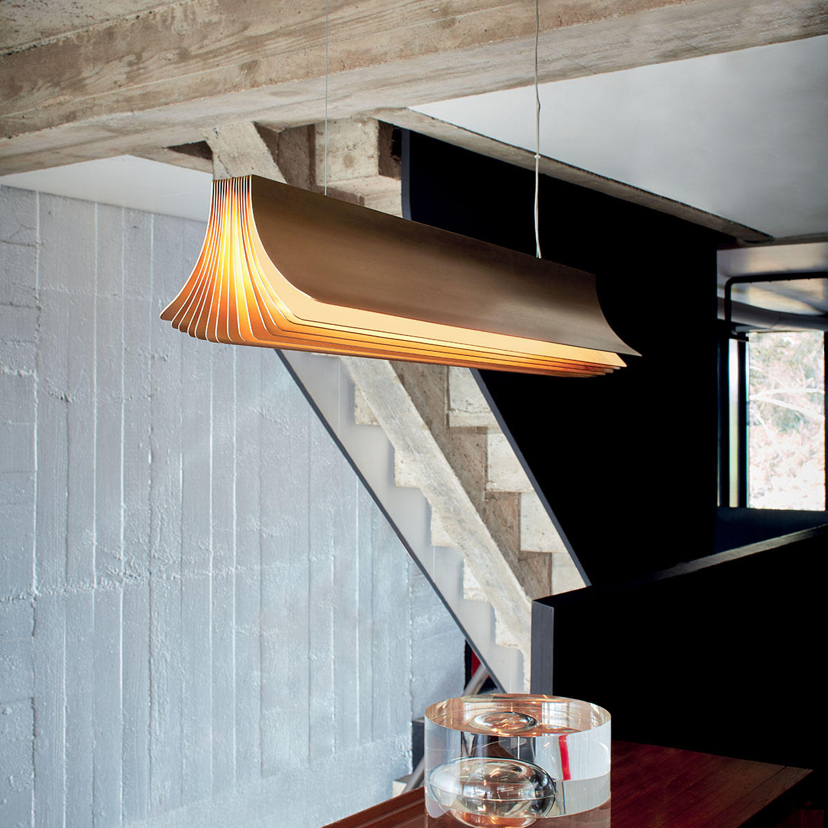 DCW Editions Respiro 900 Pendelleuchte Pendelleuchte – minimalistisch, moderne Lampe für Küche DCW Editions Respiro 1200 Pendelleuchte Pendelleuchte – dimmbar, Designlampe für Küche