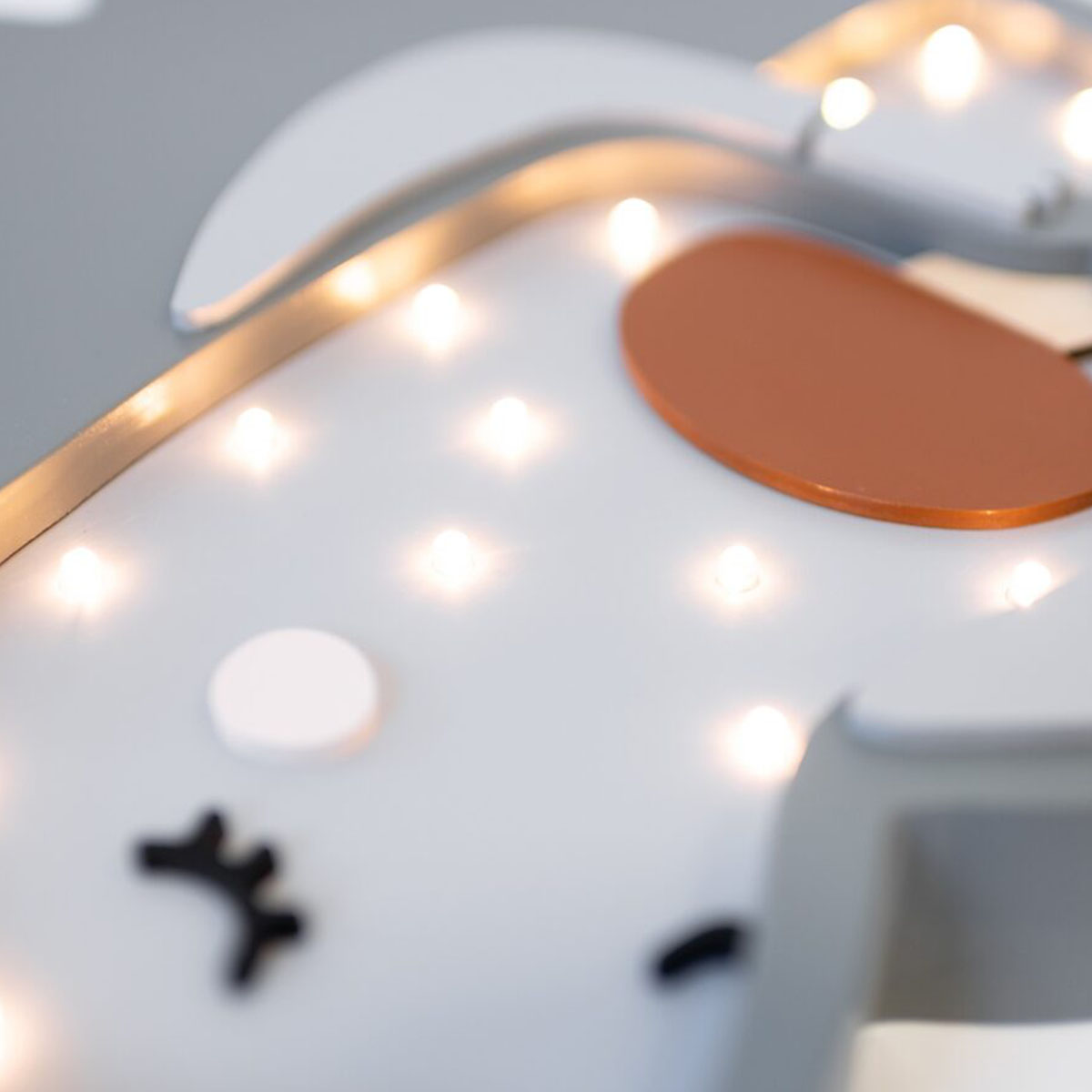 LED Kinder Nachtlicht Igel, aus Holz, handgemacht