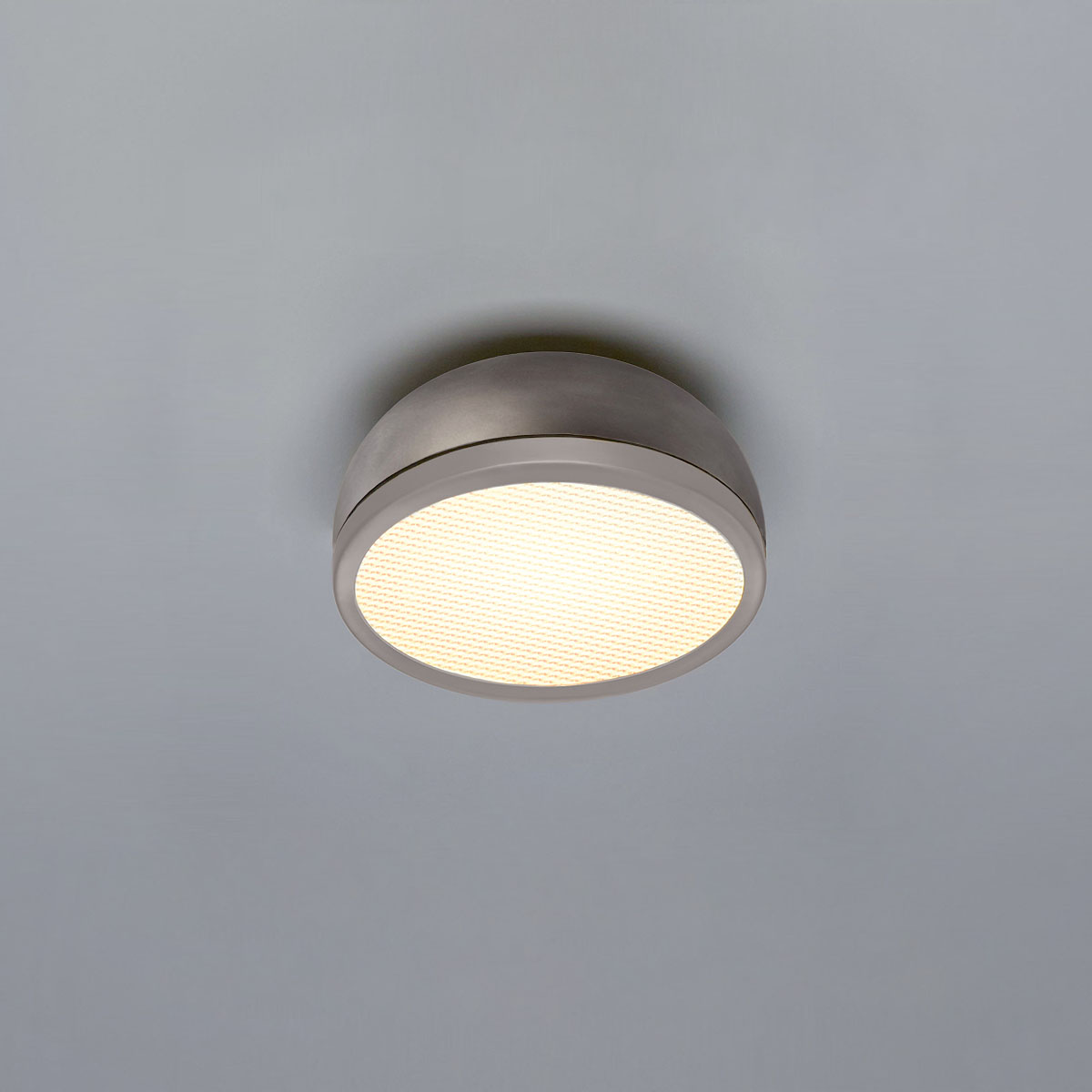 Molly 556.72 Wand - Deckenleuchte Ø: 20 cm, Zinn, Sandgrau