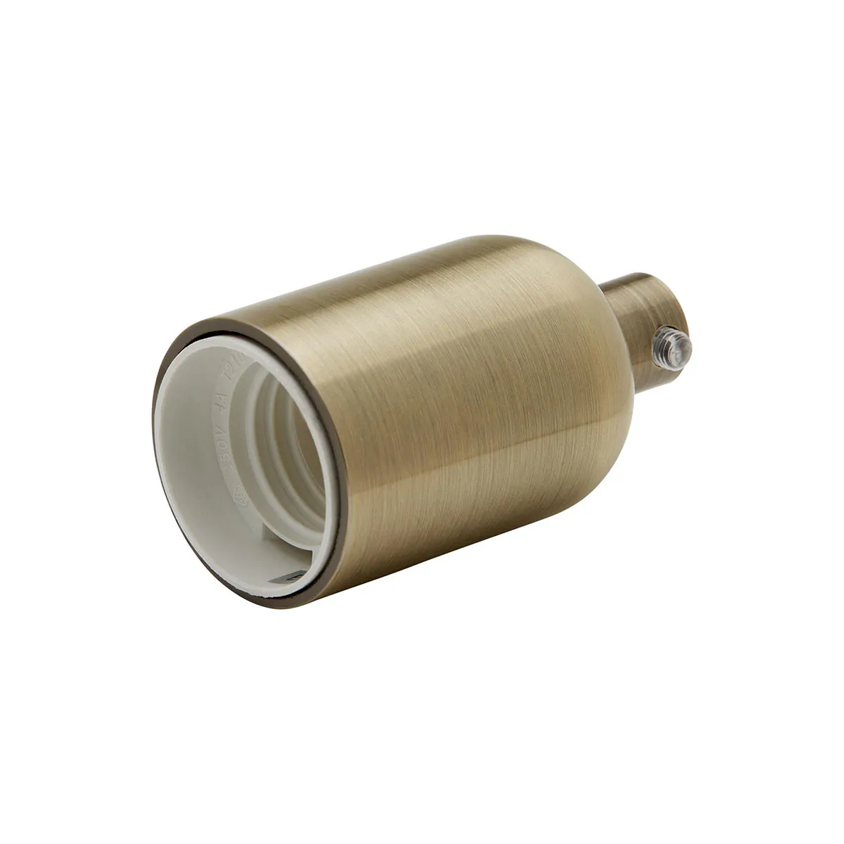 Lampenfassung E27 Aluminium Bronze Lampenfassung E27 Aluminium Bronze