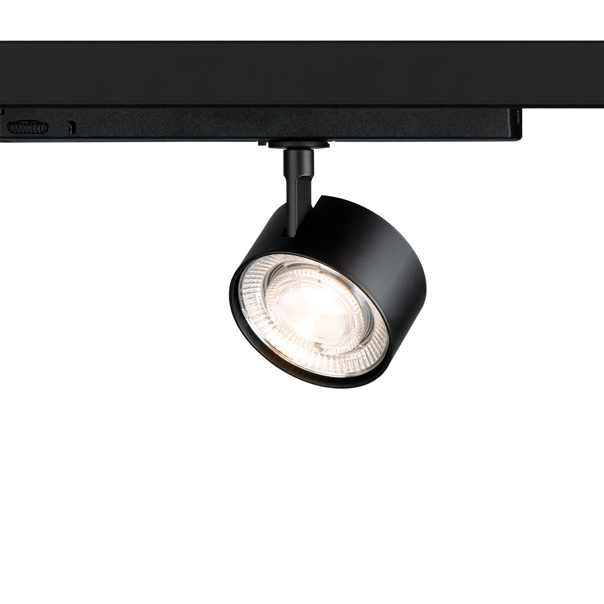 Wittenberg 4.0, wi4-str2 Schienenstrahler, Schwarz matt, Extra-Warmweiß 2700K, Spot 12°, Schaltbar Wittenberg 4.0, wi4-str2 Schienenstrahler, Schwarz matt, Warmweiß 3000K, Flood 38°, Bluetooth