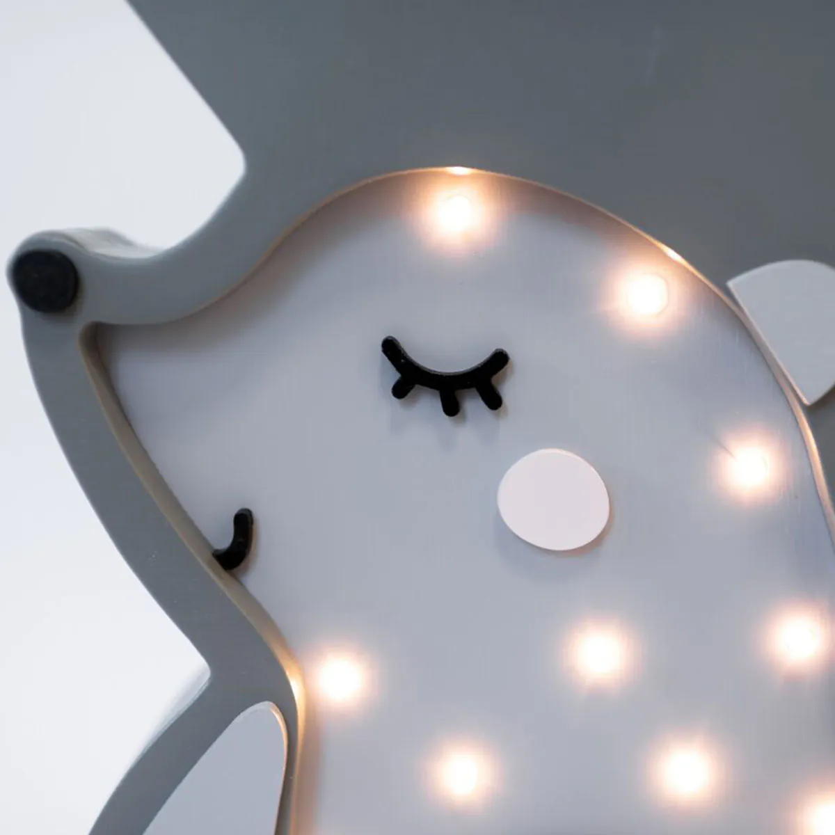 LED Kinder Nachtlicht Igel, aus Holz, handgemacht