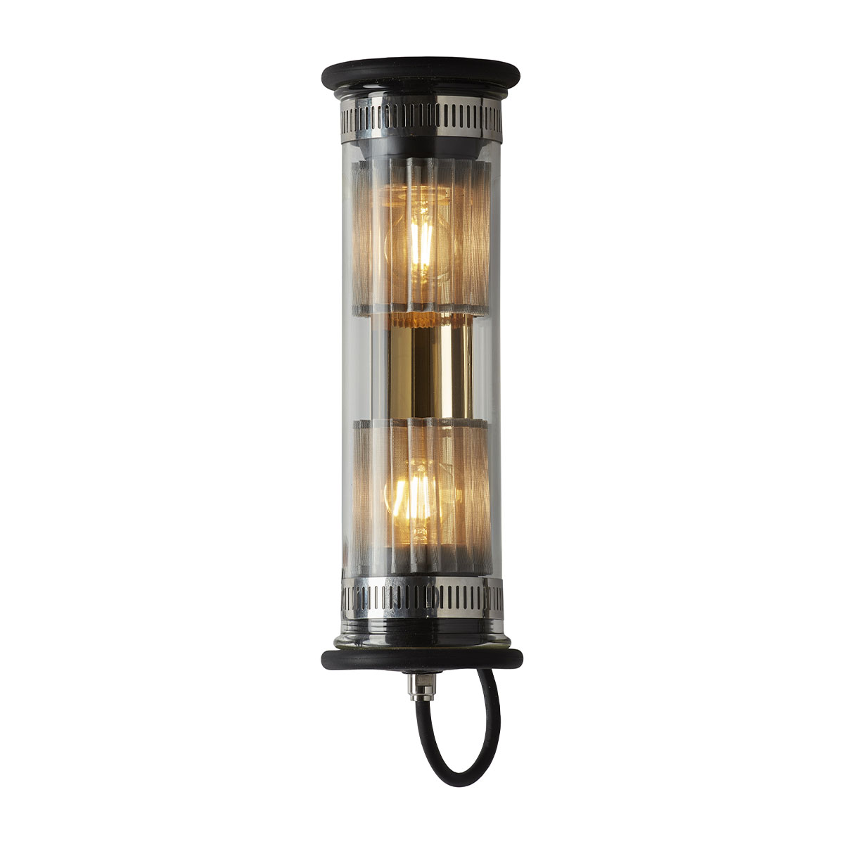 In The Tube 100-350 Wandleuchte, Gold & Silber, L: 37 cm in Gold Silber – elegante Designerlampe von DCW Editions ideal im Schlafzimmer auch für Badezimmer geeignet In The Tube Pendant Vertical 100-350 Pendelleuchte, Gold & Silber, L: 37 cm in Gold Silber – zeitloses Design aus dem Hause DCW Editions ideal über einer Kochinsel