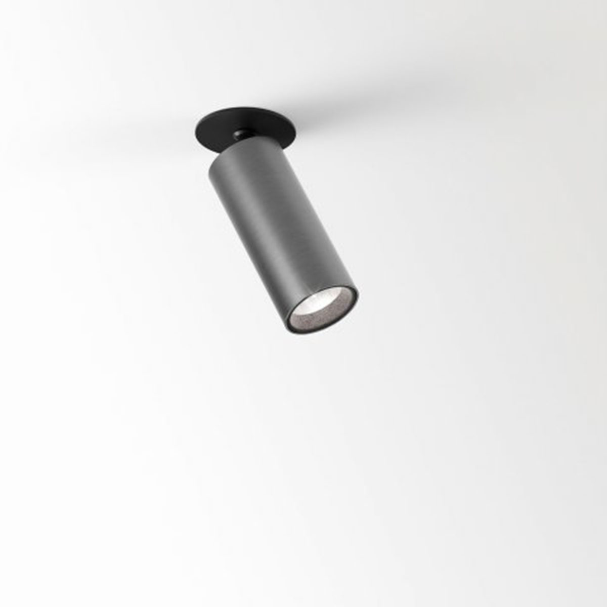 SPY 39 CLIP 92720 Einbaustrahler, Ø: 3,8 cm, L: 9,2 cm, Gebürstetes Anthrazit, Extra-Warmweiß 2700K, 20°