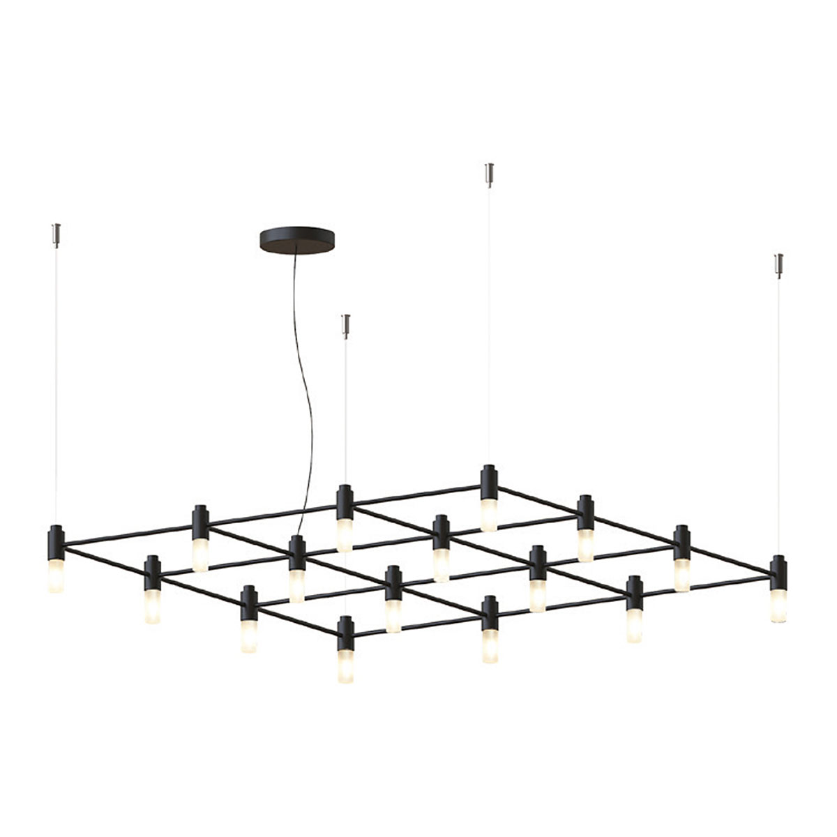 TOOY Quadrante 505.16 Pendelleuchte 16-flammig, – diffuses, blendfreies Licht