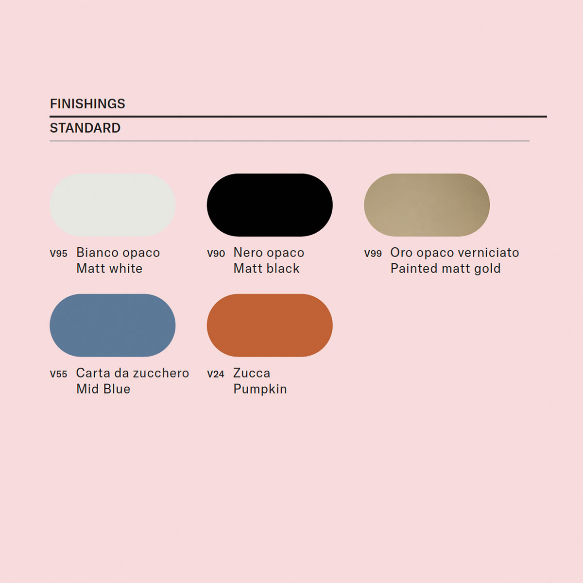 Vollee C5 P Pendelleuchte, 5-flammig, Orange