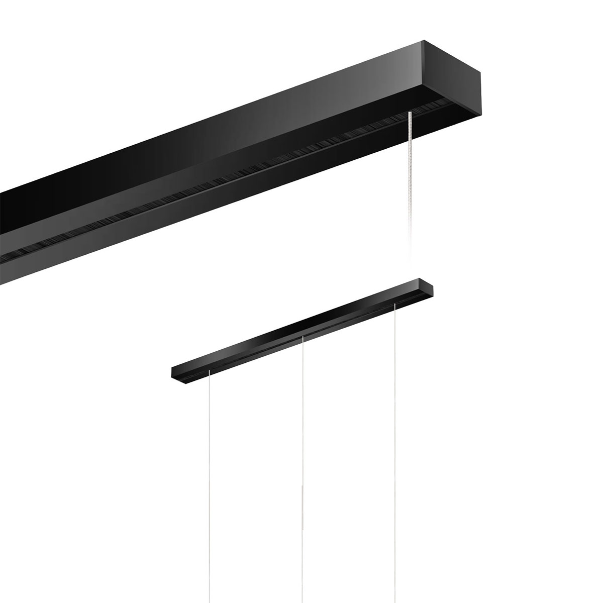 Star Pendelleuchte LED Maximum 3-flammig, schwarz, 2700K, L: 110 cm