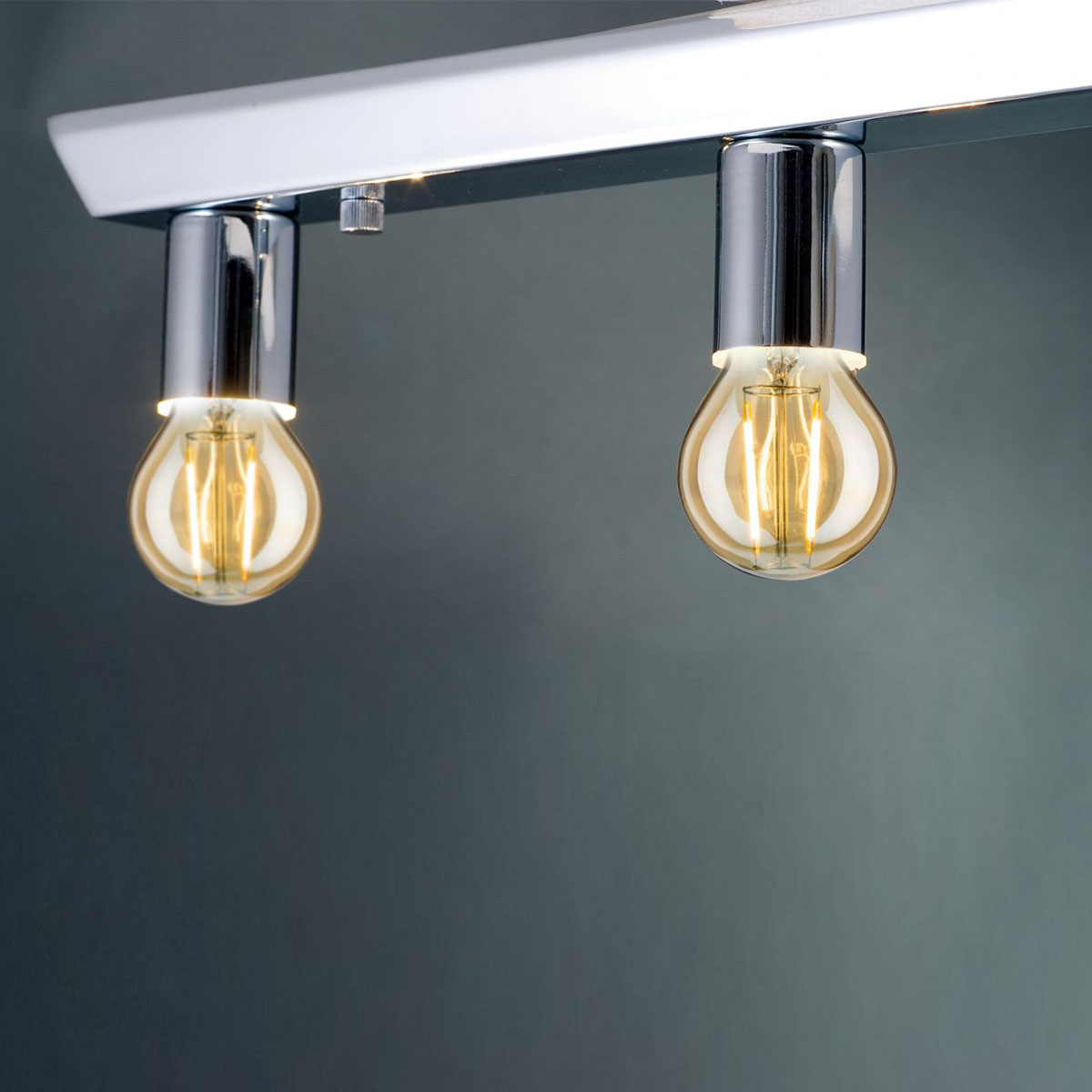 287.12 LED Tropfen 4,7W, 2500K, E14 Gold dimmbar