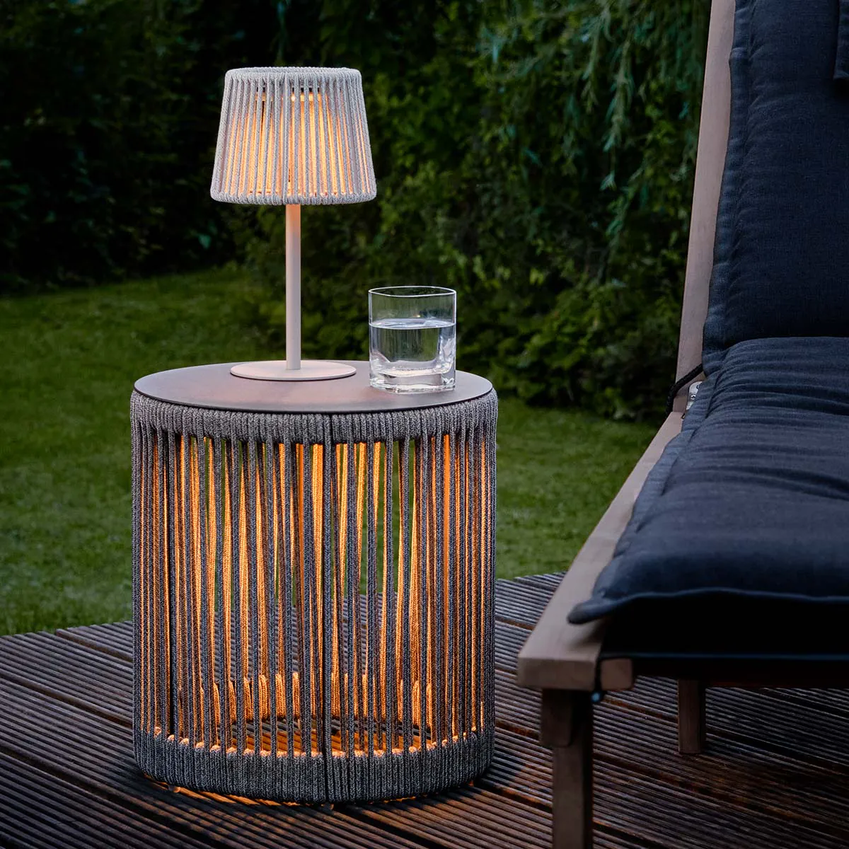 Philippi Lumen Solarleuchte, H: 35 cm, Mocca