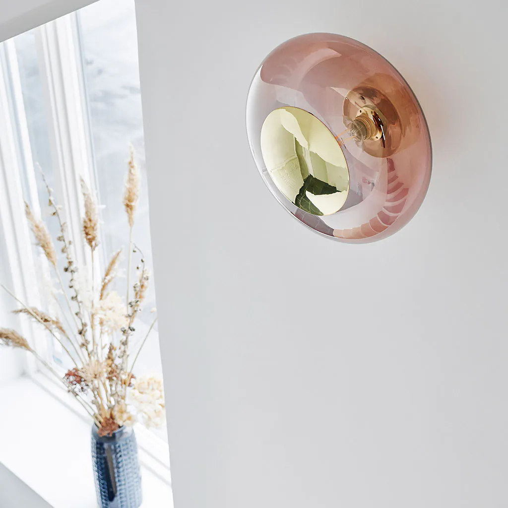 Horizon Wand-/ Deckenleuchte L Ø 36 cm, Toast, Gold