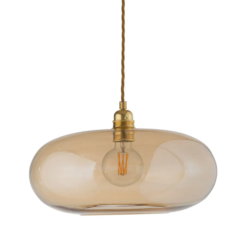 Horizon Pendelleuchte L Ø 36 cm, Golden Smoke, Gold