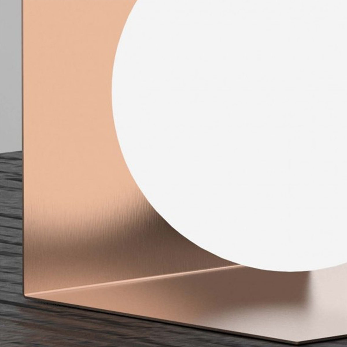 Balance LP P Tischleuchte, B: 15 cm, H: 15 cm, Gold satiniert