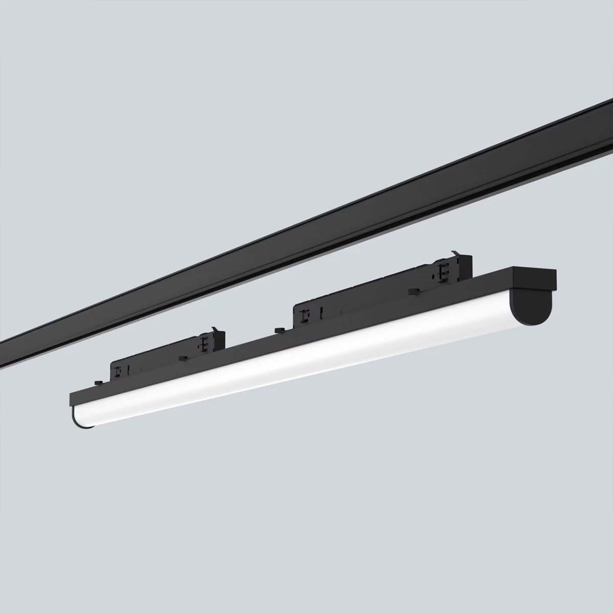Mawa Design ts-str2-1200 Tesechzehn Stromschienenstrahler, Weiß matt, L: 120 cm, Warmweiß 3000K, DALI