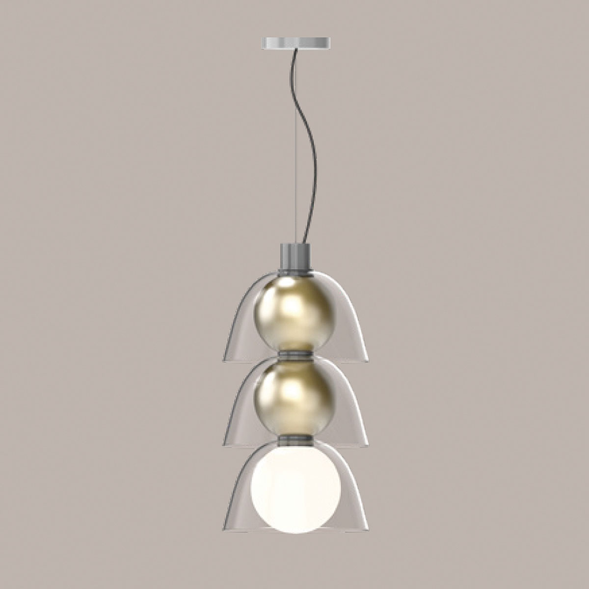 Penta Light Gems Short Pendelleuchte Hängeleuchte – edles Glas in Warm neutral, zeitlose Eleganz, atmosphärisches Leuchten, setzt Akzente in der Küche, ideal über Esstisch, Küche oder Wohnzimmer Penta Light Gems Short Pendelleuchte Designerleuchte – mundgeblasenes Glas in Warm neutral, zeitlose Eleganz, brillantes Strahlen, macht sich hervorragend im Flur, ideal über Esstisch, Küche oder Wohnzimmer