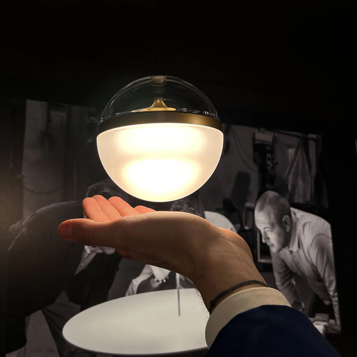 Limbus Modular Frosted Pendelleuchte, Ø: 12 cm, Aluminium eloxiert, Extra-Warmweiß 2700K