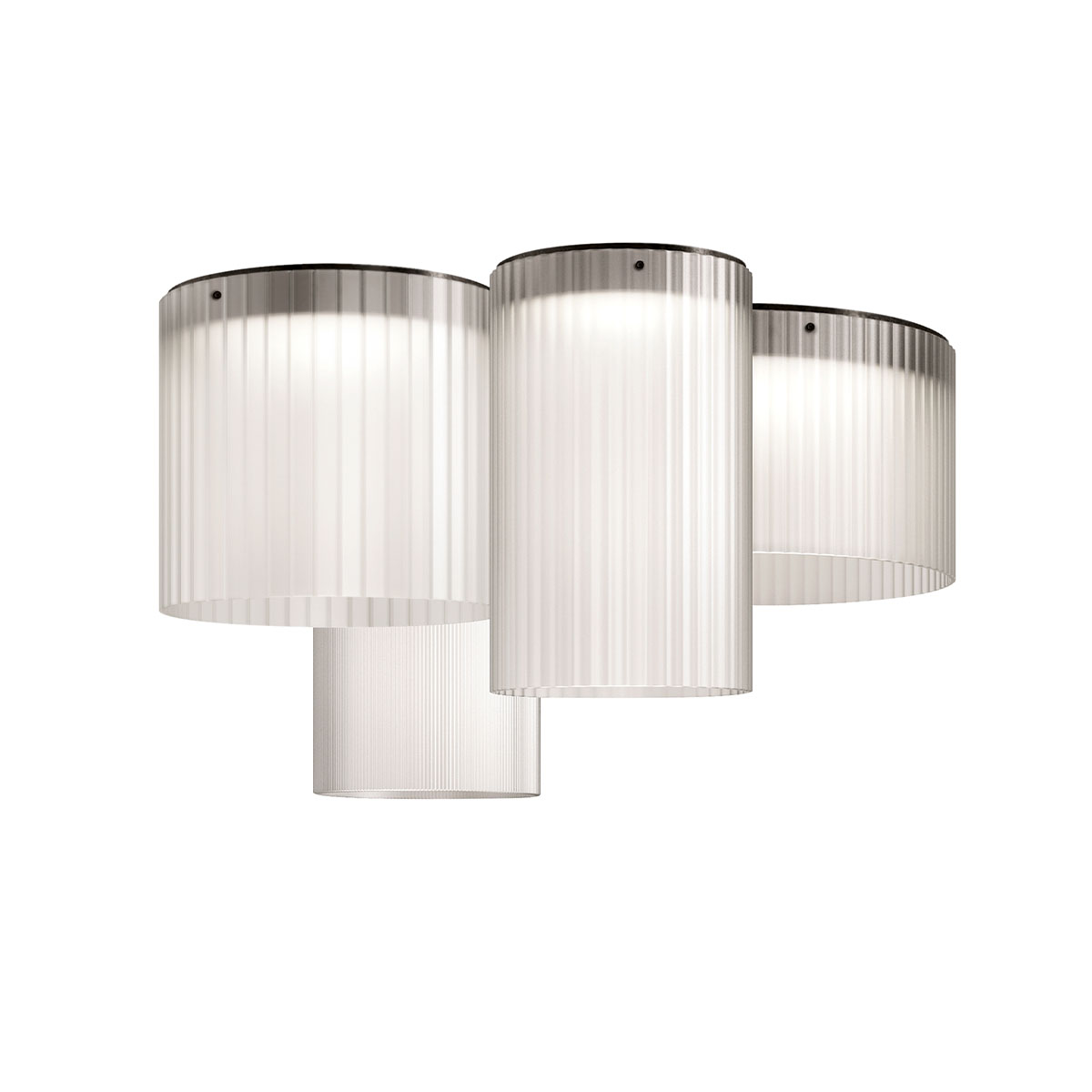 Giass 25 Deckenleuchte, Weiß, Ø: 25 cm Giass 50 Deckenleuchte, Rauchig, Ø: 50cm