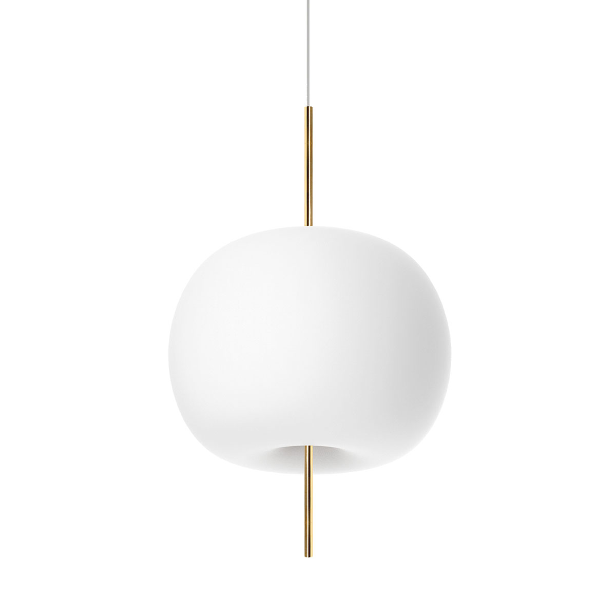 Kushi XL Pendelleuchte, Ø: 43 cm, Messing Kushi XL Pendelleuchte, Ø: 43 cm, Messing