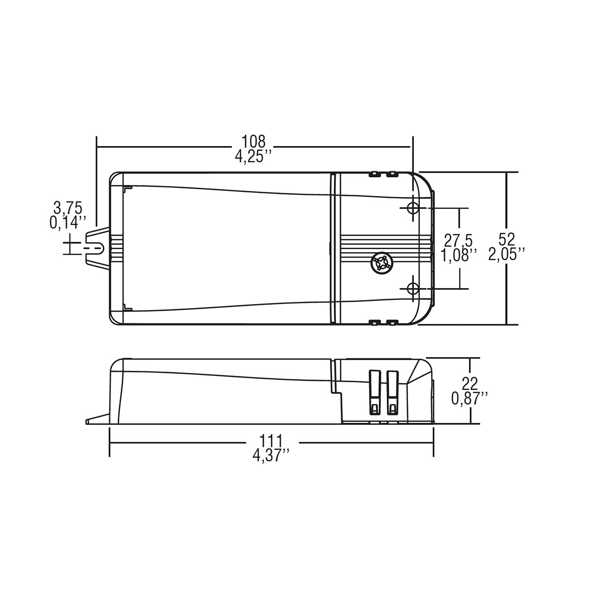 LED-Treiber, DC MINI JOLLY 123403, DALI