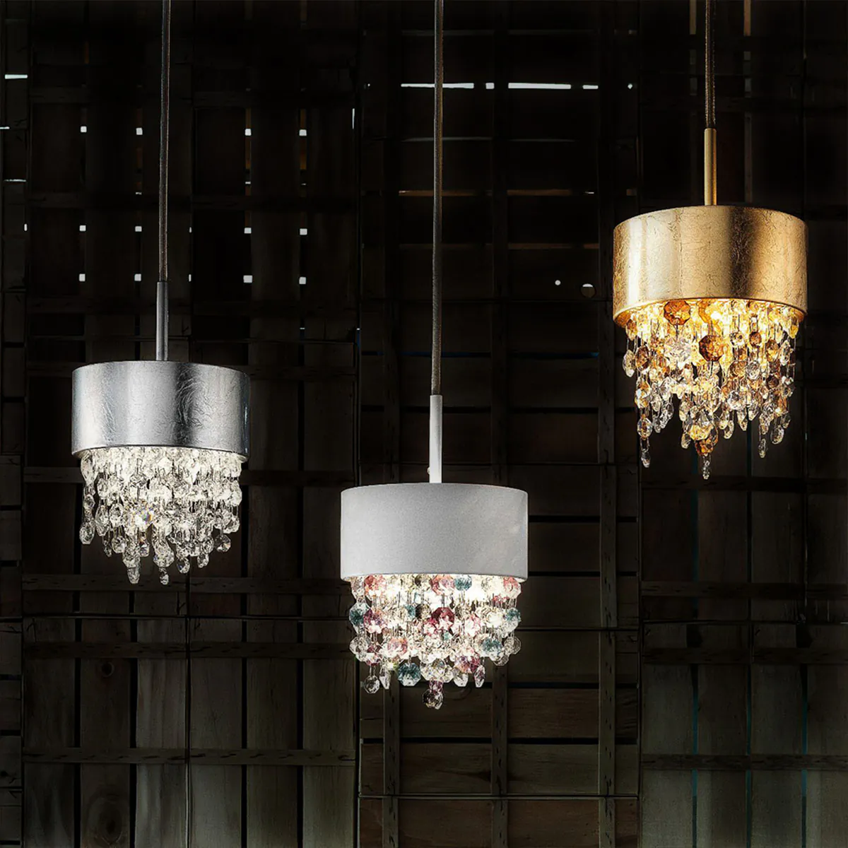 Olà S2 15 Pendelleuchte, Weiß matt, Ø: 15 cm, LED-Modul