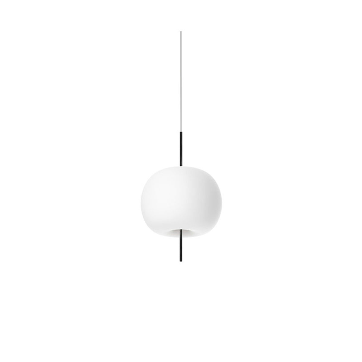 Kushi 16 Pendelleuchte, Ø: 11 cm, Schwarz Kushi 16 Pendelleuchte, Ø: 11 cm, Schwarz
