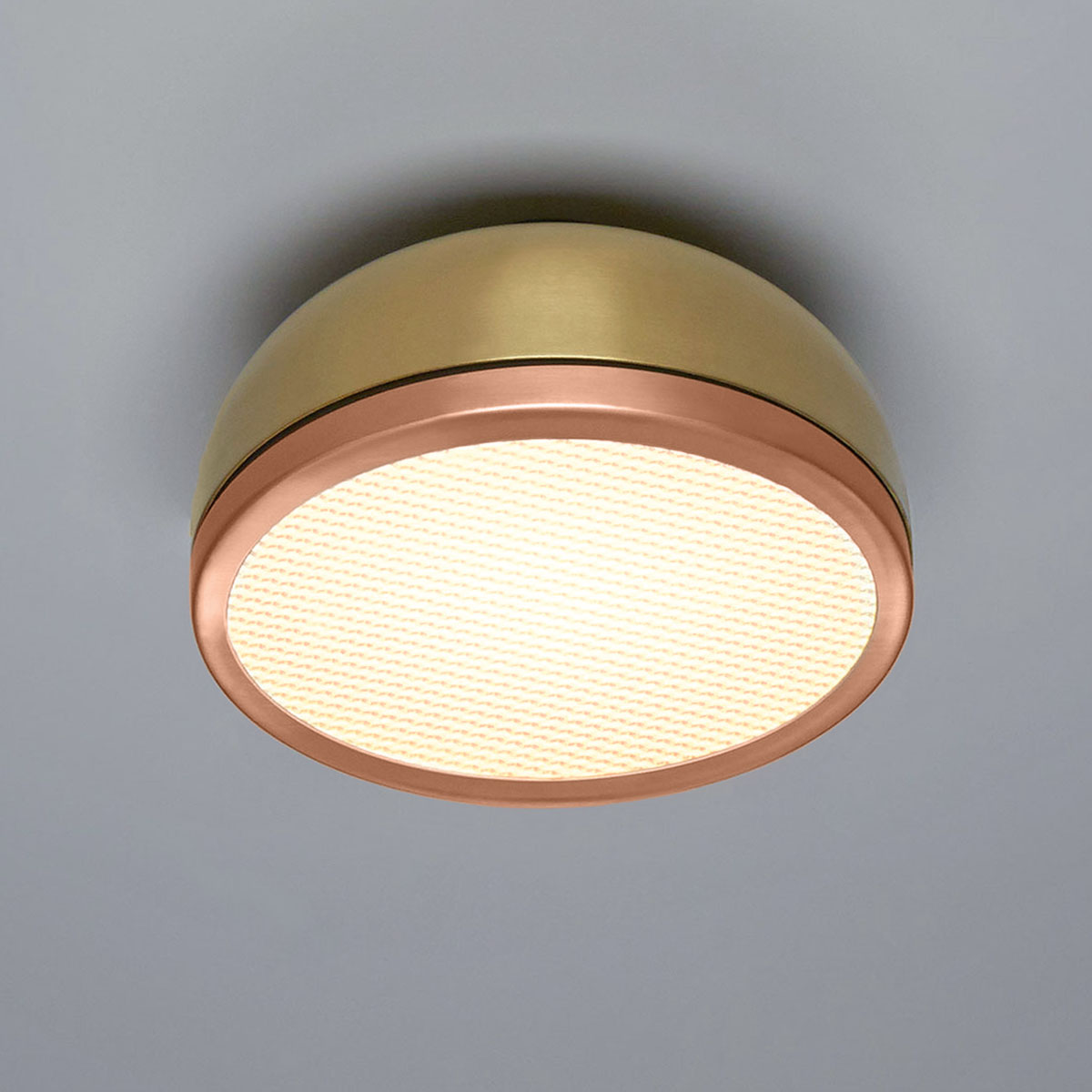 Molly 556.73 Wand - Deckenleuchte Ø: 38 cm, Messing, Kupfer