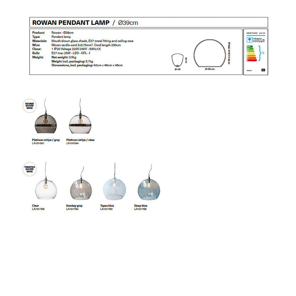 Rowan Pendelleuchte XL Ø 39 cm, Chameleon, Gold