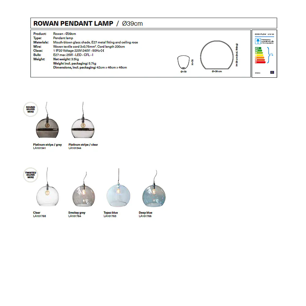Rowan Pendelleuchte XL Ø 39 cm, Chameleon, Gold