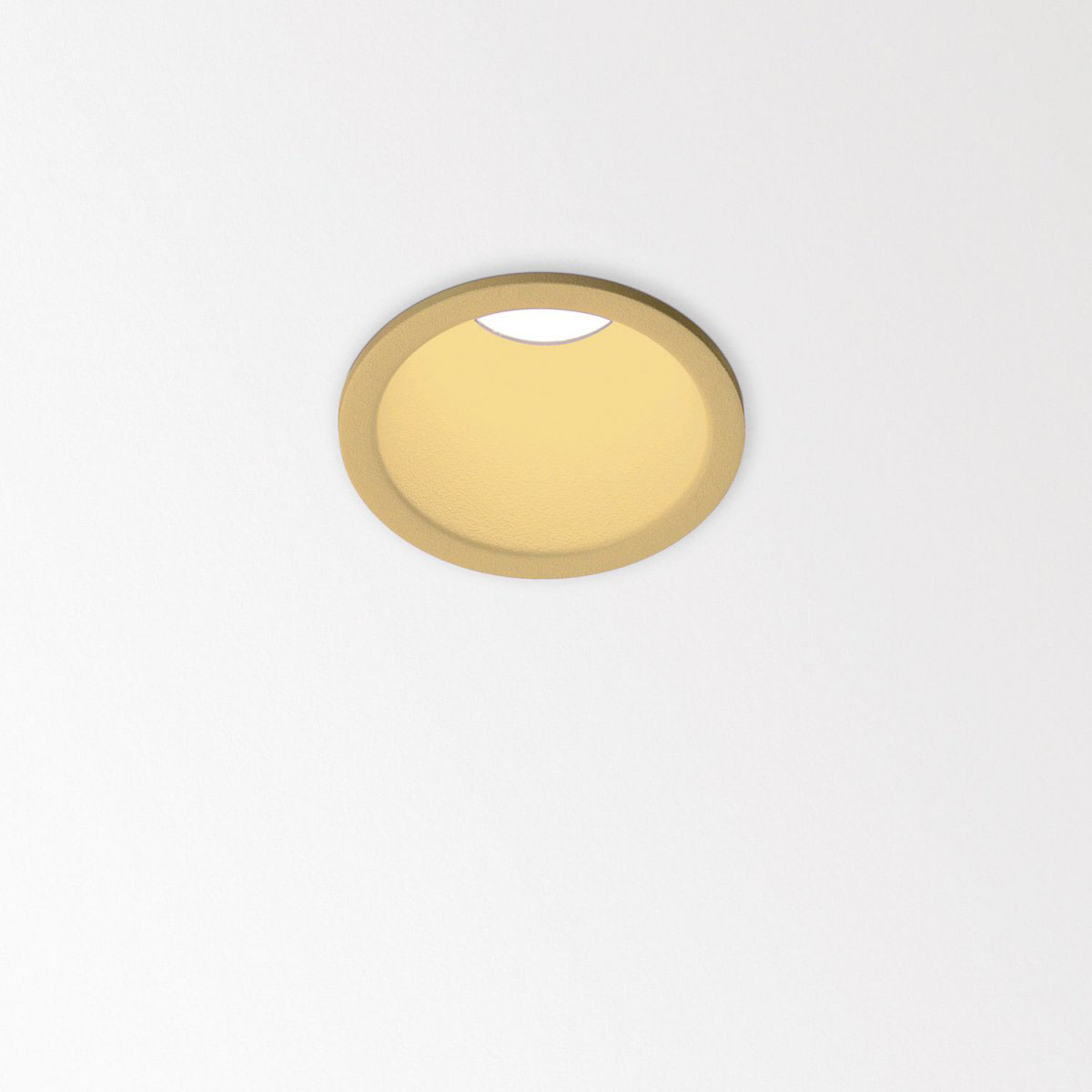 MINI DEEP RINGO II 93037 Einbaustrahler, Ø: 6,1 cm, Flemish Gold, Warmweiß 3000K, 37°