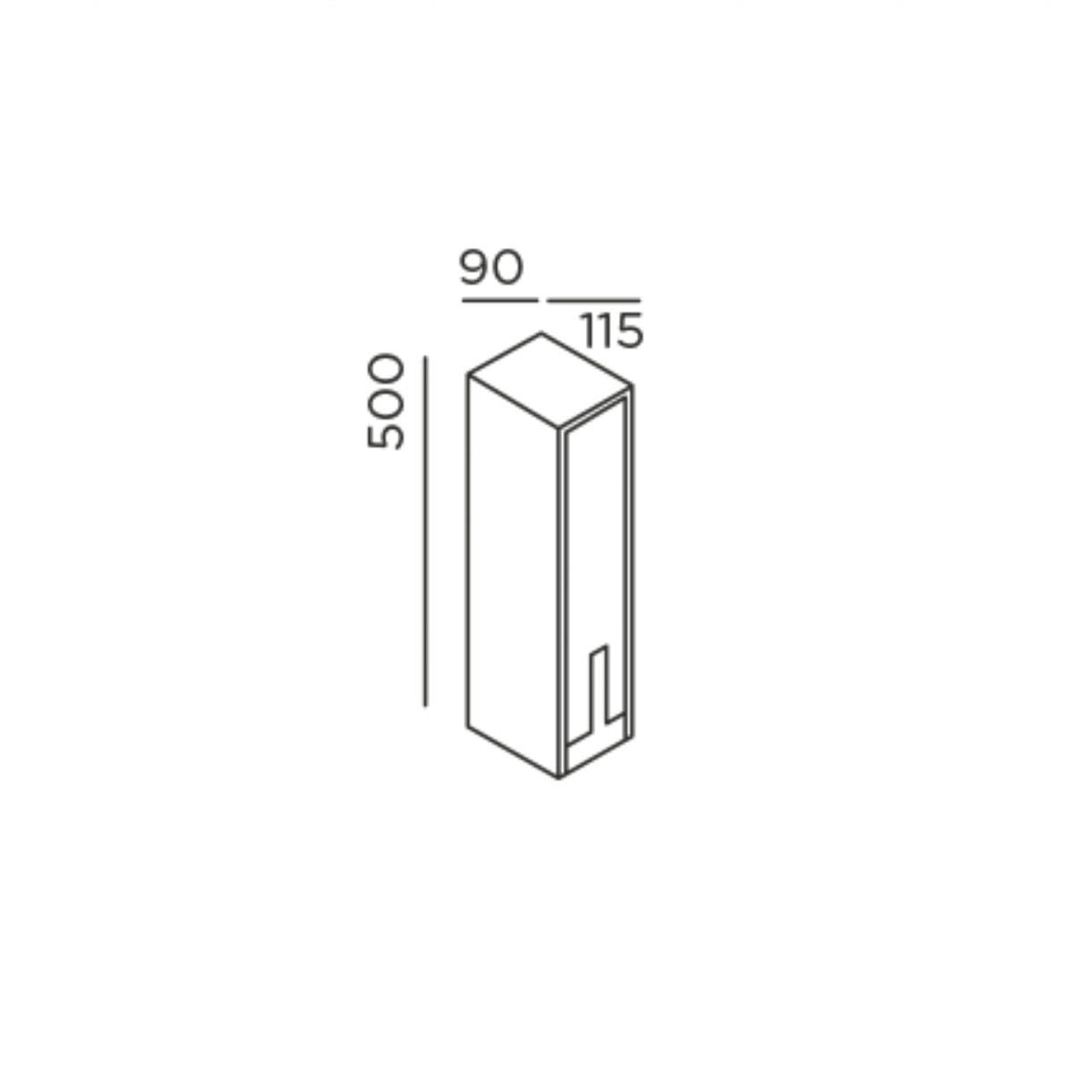 jack Steckdosensäule, Anthrazit CH-Norm