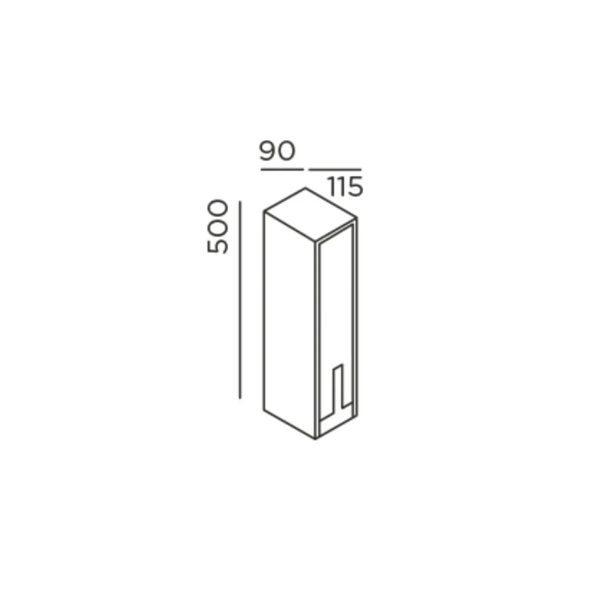 jack Steckdosensäule, Anthrazit CH-Norm