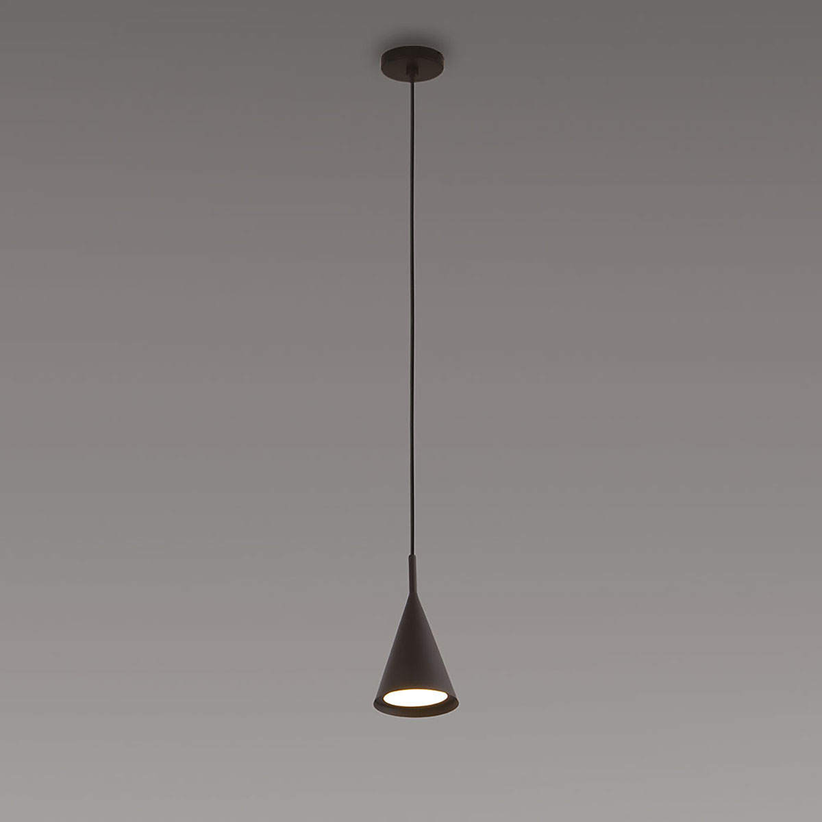 Gordon 561.21 Pendelleuchte, Schwarz Matt Ø: 12 cm Gordon 561.21 Pendelleuchte, Schwarz Matt Ø: 12 cm