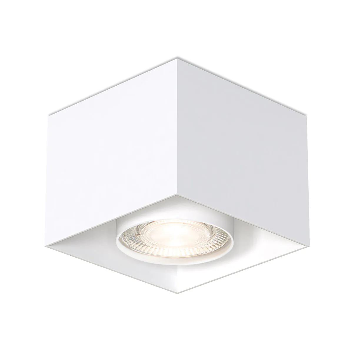 Wittenberg 4.0, wi4-ab-1e-kb Aufbaustrahler, Weiß matt, Warmweiß 3000K, Flood 38°, Bluethooth