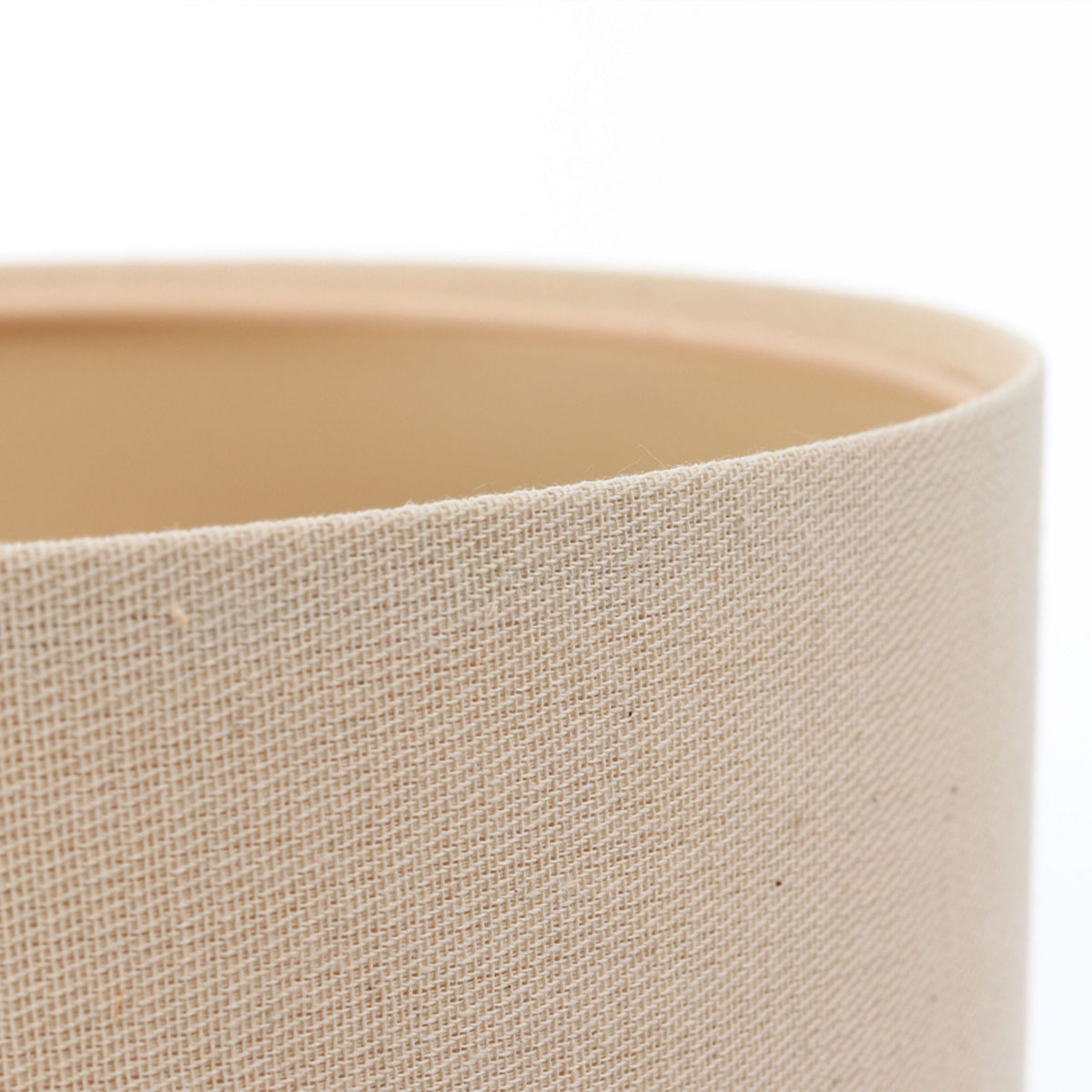 Tischleuchte Ø: 20 cm, H: 32 cm, Cream, Schwarz