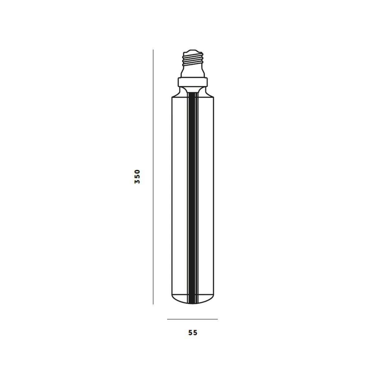 Buster Bulb Tube, E27, dimmbar